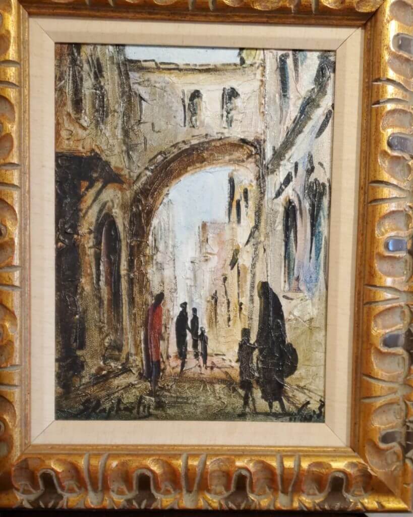 12x16 oil on canvas framed